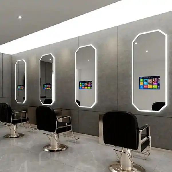 Smart Barber Mirrors for High-End Barbershop Design Projects